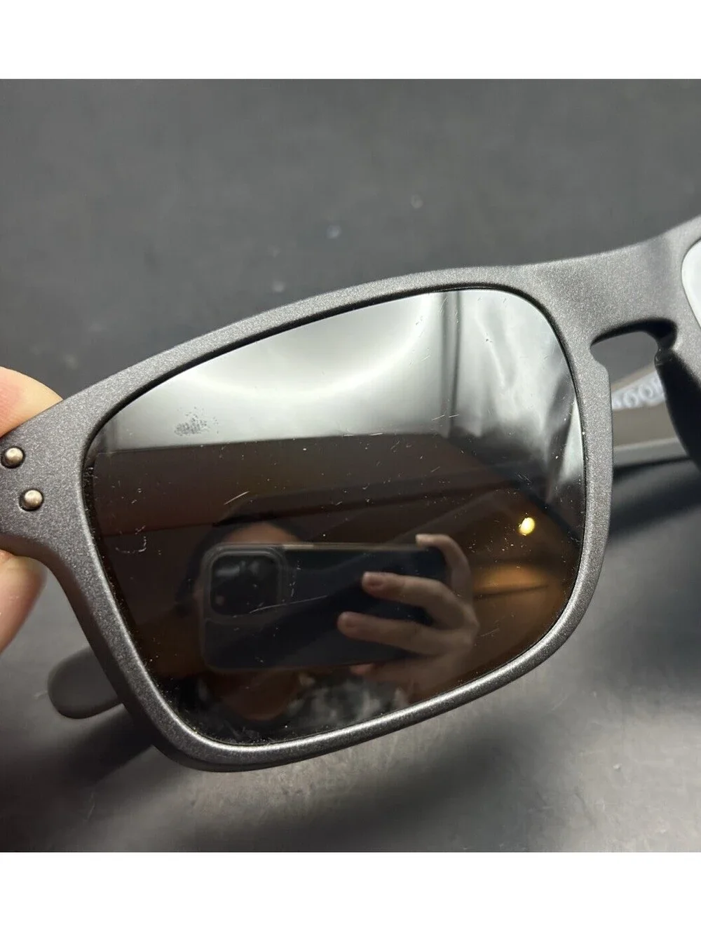 Oakley Holbrook Mix Metal Steel/Prizm Daily Polarized Lenses